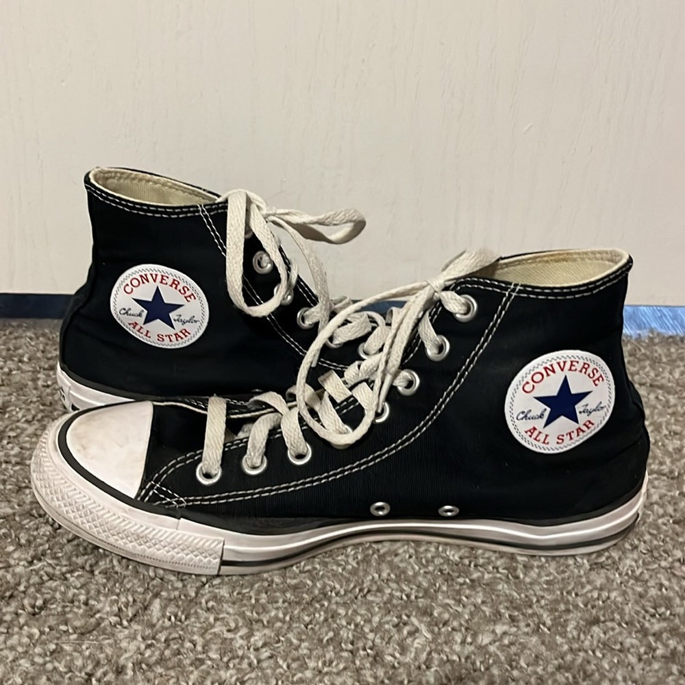 Converse Black High Top W 9